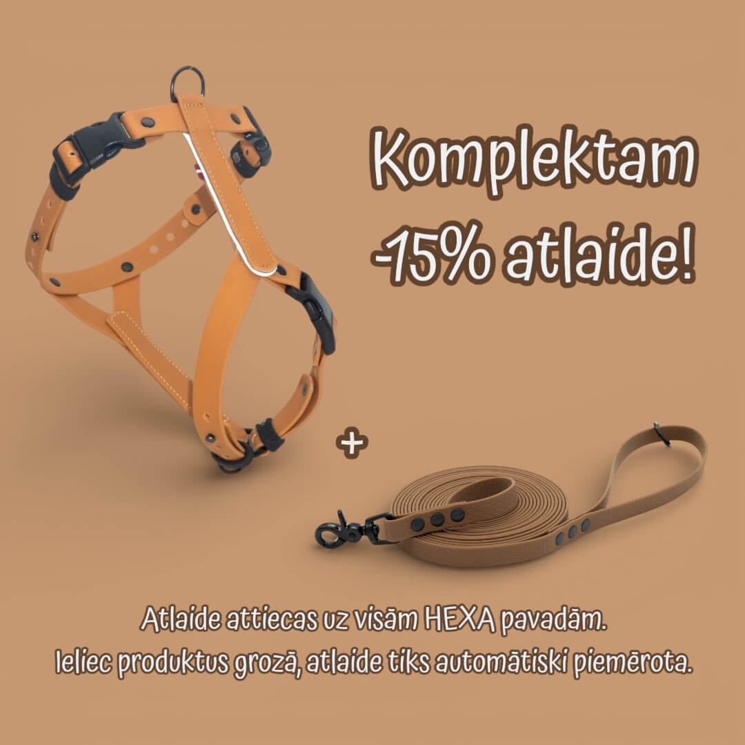 EasyFit anatoomilised veekindlad traksid koertele - Pruun