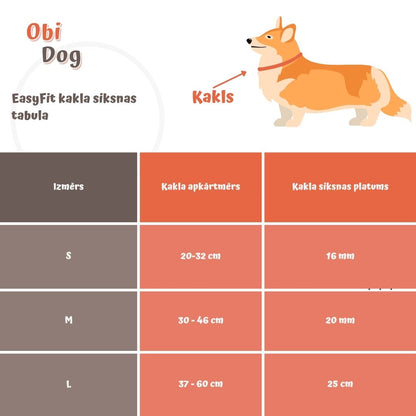 EasyFit waterproof collar for dogs - White