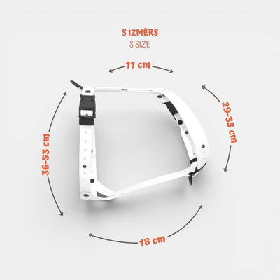 EasyFit anatoomilised veekindlad traksid koertele - Valge