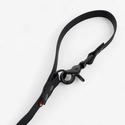 Hexa Hands-Free Dog Leash (Adjustable) – Waterproof, Black