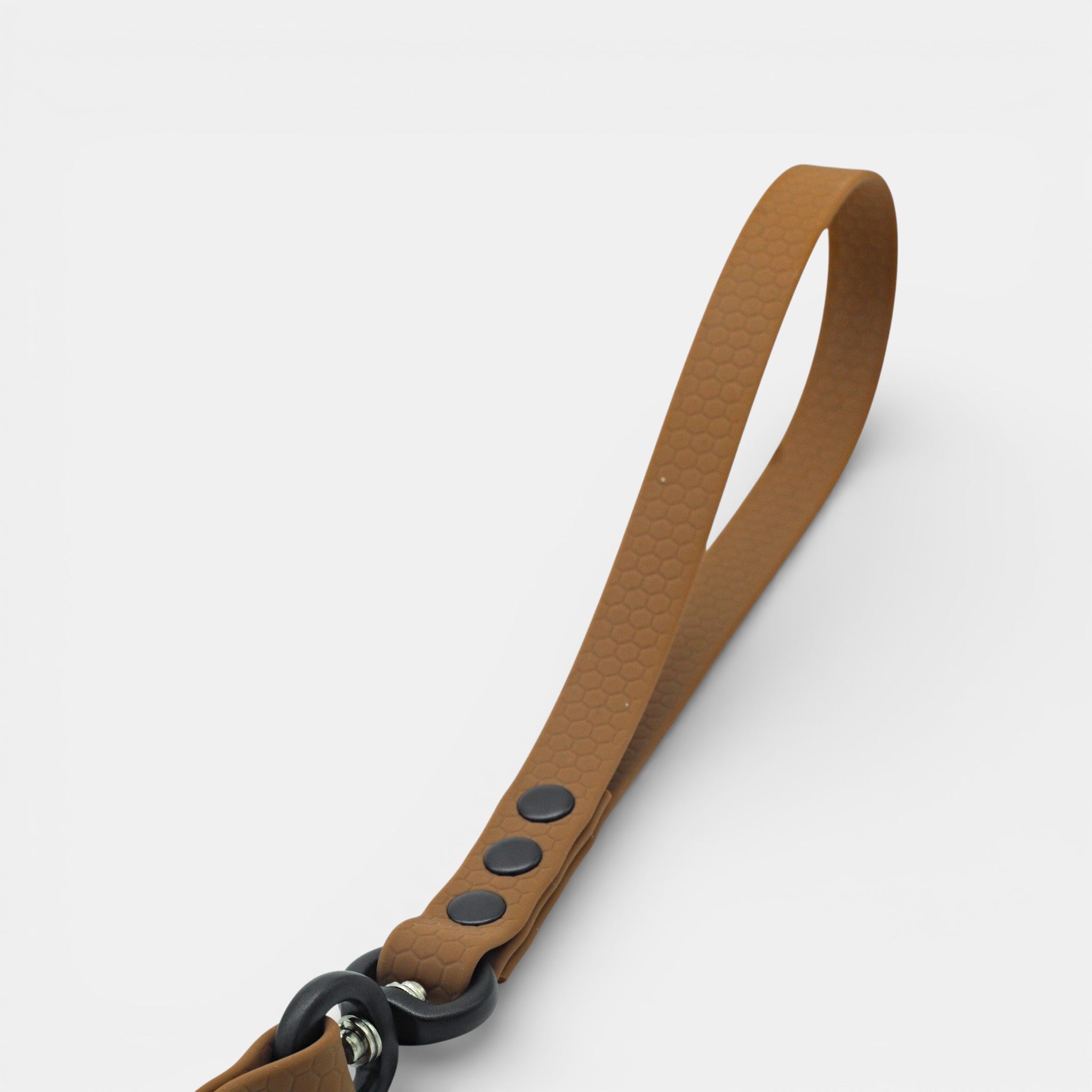 DuoFlex Hexa Double Dog Leash - Brown