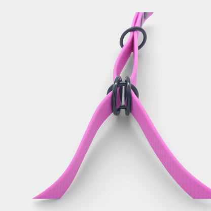 DuoFlex Hexa jalutusrihm kahele koerale – Roosa